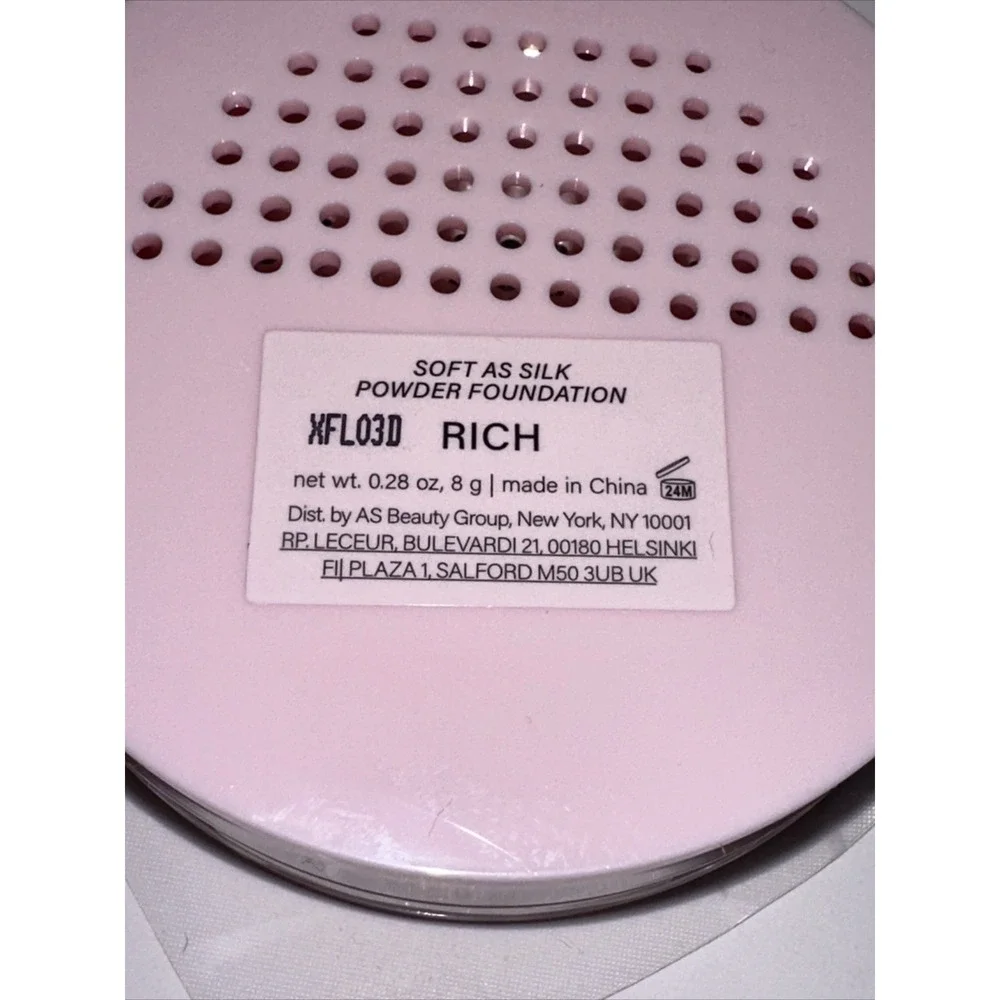 Mally Beauty Soft As Silk‎ Powder Foundation Rich 0.28oz NIB Skin Blurring